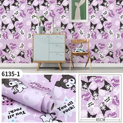 Room Decoration Wallpaper Self-Adhesive Girl Background Wall Wallpaper Girls Dormitory Wall Stickers