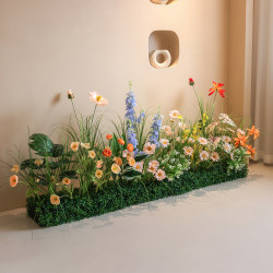 Artificial Flowers and Green Plants for Landscaping and Decoration, Indoor Landscape Combinations, Hotel Window Displays, High-End Bionic Fake Plant Ornaments