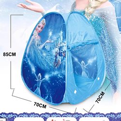 Elsa Children's Tent Indoor Playhouse Home Use Girl's Toy House Elsa Princess Castle Small House Pretend Play