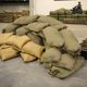 Real CS sack props national defense education layout camouflage sandbag props filling sandbag kindergarten military physical class
