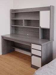 Desk Student Study Table Bookshelf Bookcase Integrated Table Home Desktop Computer Desk Office Desk Junior High School Student Writing Desk