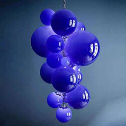 High-End Italian Fruit Grape Cluster Chandelier for Restaurant, Open-Air Staircase, Designer Clubhouse, Hotel, and Guesthouse