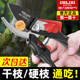 Delixi Electric Gardening Scissors Pruning and Scissors Fruit Tree Floral Art Cropped Gardening Screws Special Scissors for Grafting of Raw Branches of Flowers