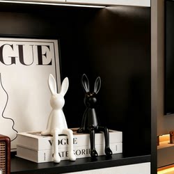 Wine Cabinet, Tv Stand, Countertop Ornaments, Light Luxury, High-End, Mood-Stabilizing Artifact, Living Room Sitting Rabbit Decoration, High-End Feel