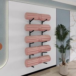 Foam Roller Storage Rack, Sandbag Basketball Rack, Croissant Bag Volleyball Medicine Ball Soccer Yoga Mat Fitness Wall Hanging