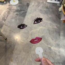 Abstract Fan with Lady Gaga Print, Summer Cooling Fan, Gaga Fan Support Fan, Photo Prop, Funny