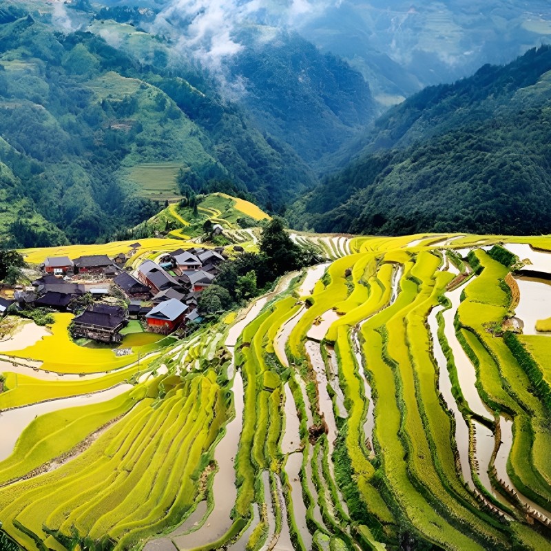 贵州贵阳纯玩自由行旅游黄果树梵净山西江苗寨亲子6天5晚旅游