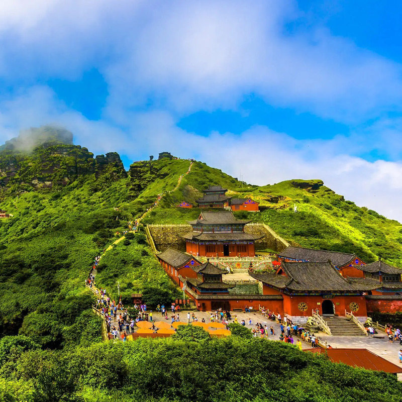 贵阳出发贵州7天6晚跟团游纯玩亲子黄小西加榜梯田梵净山镇远旅游