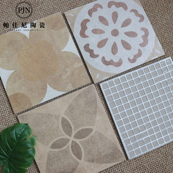 Medieval Style Matte Carved Tiles 300X300 All-Ceramic Plain Tiles Kitchen Bathroom Floor Tiles Balcony Tiles