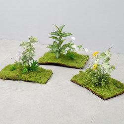 New Artificial Green Plant Landscaping for Indoor Commercial Windows, Simulated Plants, Lawn Flower Arrangements, Photography Props, and Fake Flowers