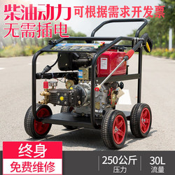 Imported Gasoline Car Washing Machine, High-Pressure Diesel Mobile Water Grab Pump, High-Power Pipe Dredging, Industrial Floor Washing and Cleaning Machine