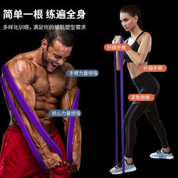 Quanfukang Resistance Bands, Resistance Exercise Equipment, Elastic Bands, Hypoglycemic Resistance Bands, Strength Training Rubber Bands, Pull Ropes for Chest Training