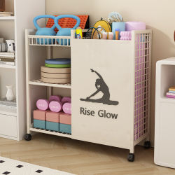 Foam Roller Storage Basket Kettlebell Dumbbell Basketball Rack Sports Fitness Equipment Storage Rack Home Yoga Mat Storage Rack