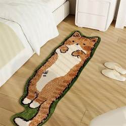Funny Home Bedroom Bedside Rug, Living Room Carpet, Cloakroom Mat, Room Mat, Living Room Coffee Table Thickened Floor Mat