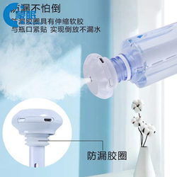 Bottle Cap Humidifier, Humidifier for Dormitory Students, Small Office Desktop Air Conditioner, Refreshing and Not Drying