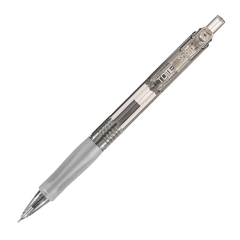 TOME浓墨型按动中性笔705B学生考试专用黑笔子弹头顺滑0.5mm炭黑刷题笔 