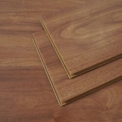 Reinforced Wood Floor Composite Household Environmentally Friendly 12mm Wear-Resistant Environmentally Friendly Cream Style  Bedroom Floor Heating Wood Floor