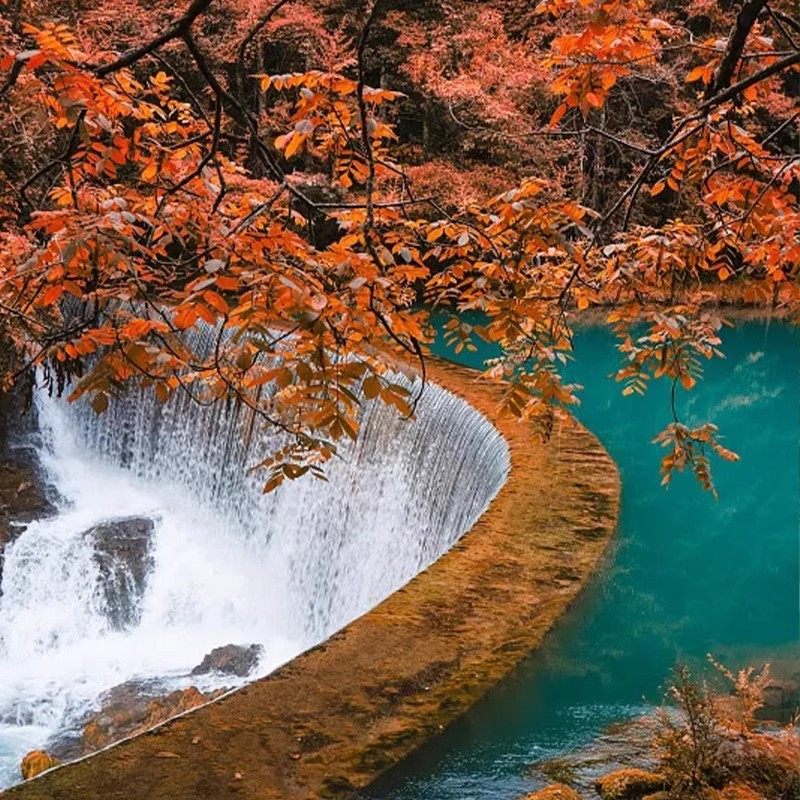 贵州旅游纯玩5天4晚跟团游西江千户苗寨黄果树瀑布荔波大小七孔