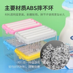 No-Hand-Scrubbing Soap Box Brush, Laundry Brush for Home Use with Lid, Water-Draining Roller, Foaming Laundry Brush, Suitable for Storing Soap Box