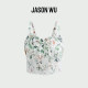 JASON WU Summer New Lace Patch Print Romantic Embroidery New Chinese Top Sling Women