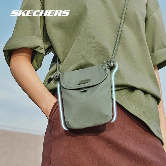 
Skechers new product for men and women, one-shoulder crossbody bag, fashion trend, daily commuting L324U043
