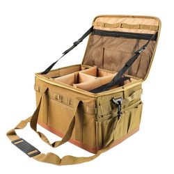 Outdoor boiler set bag large K capacity camping equipment storage bag multi-functional gas tank anti-collision bag cooking utensils picnic