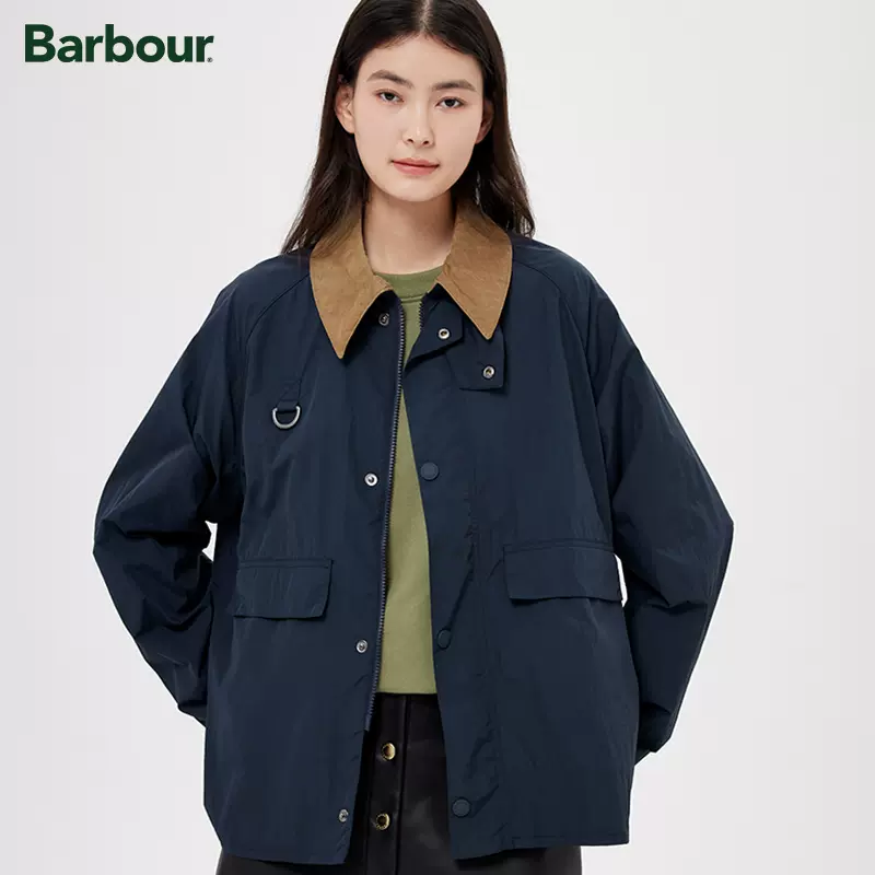 Barbour OS Spey男女同款防雨宽松夹克-Taobao Singapore