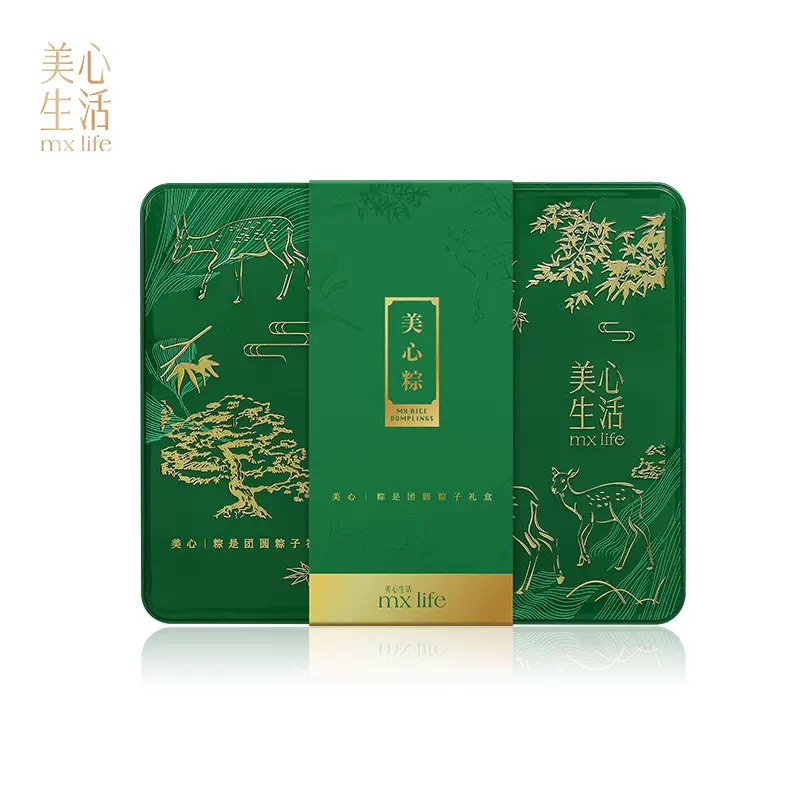 香港美心 美心粽 粽子礼盒 4味8只 共1120g 多重优惠折后￥205邮