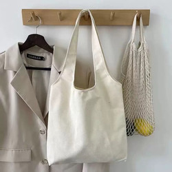 Simple Blank DIY Eco-Friendly Bag Tie-Dye Hand-Painted Large-Capacity Canvas Bag Kindergarten Graffiti Shopping Bag Cloth Bag