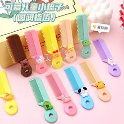 Children's Cute Comb, Baby-Specific Small Comb, Portable and Safe Hair Comb for Baby Girls, Newborn Hair Comb That Does Not Damage Hair