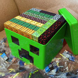 Minecraft Magnetic Blocks Full Set Official Edition for Girls and Boys Puzzle Children's Educational Assembling Magnetic Building Blocks Toy