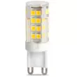 Đèn LED hạt g4 bóng đèn cắm 12v điện áp thấp gương phía trước g9 pin bóng đèn đèn pha lê pin tiết kiệm năng lượng 220V nguồn sáng ba màu Công tắc - Đèn báo