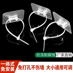 Nylon Plastic Cable Ties, Strong Cable Ties, Wire Bundling Straps, Self-Locking Cable Ties, White