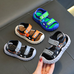 Children's Sandals Summer Boys 2026 New Style Boys Soft-Soled Non-Slip Baby Beach Sandals Girls Big Kids Shoes