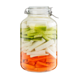 [Thickened Sealing] Glass jar for pickling kimchi
