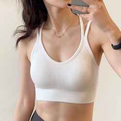 Yoyo Recommends Sports Bras, Pilates Training Yoga Tops, Summer Fitness Tops for Women, Beautiful Back Bras