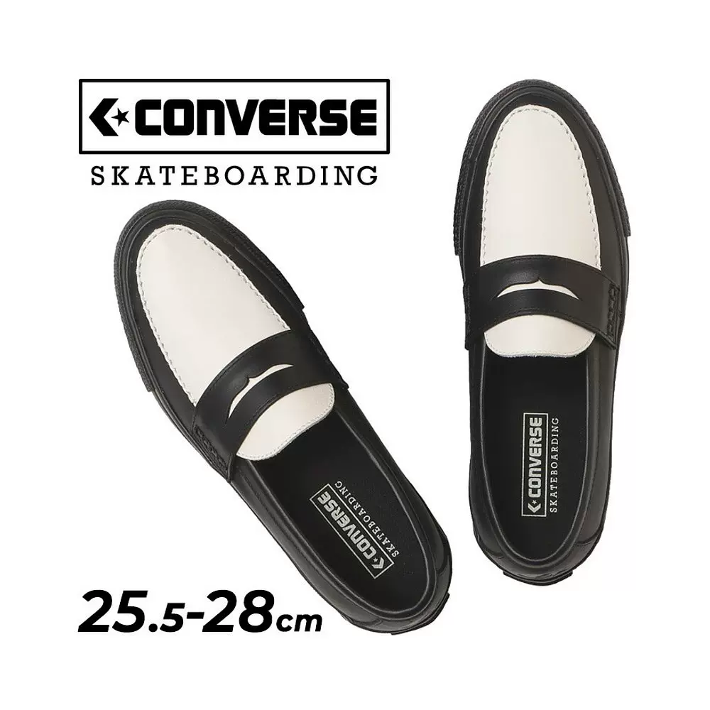 日本直邮包邮匡威乐福鞋男皮鞋converse CS LOAFER SK LE休闲男鞋-Taobao