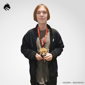 
Team Spirit donk official authentic plush changeable doll doll 10cm Angen Esports