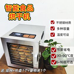Large Commercial Food Dryer for Mango, Longan, Mushrooms, Small Fish, Shrimp, Meat, and Medicinal Herbs