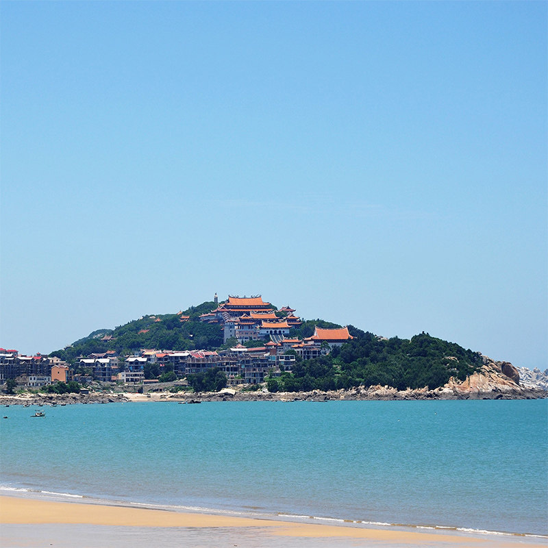 莆田站接团 湄洲岛文化寺汽车二日游 文甲码头快艇 湄州妈祖庙