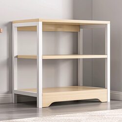 Small Bookshelf Storage Rack, Floor-Standing, Multi-Layer Storage Cabinet for Miscellaneous Items Next to the Sofa in the Living Room, Narrow Gap Shelf, Low Bookcase
