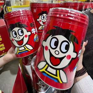 
Wangzai Milk Candy Extra Large Piggy Bank Giant Birthday Snack Gift Pack Wangwang Candy Wedding Candy Piggy Bank