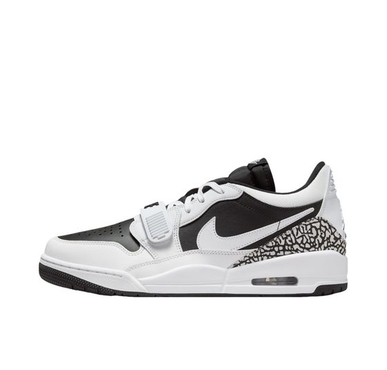
Jordan Legacy 312 LOW Comfortable and Versatile Wear-Resistant Low-top Basketball Shoes White Black Zengcang