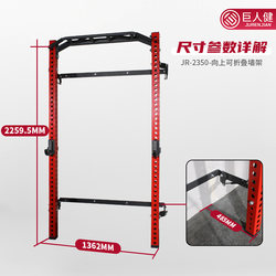 Giant Foldable Multi-Function Gym Wall-Mounted Fitness Equipment Combination Training Rack