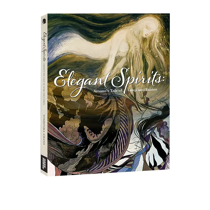 英文原版天野喜孝画集Elegant Spirits 精装日本插画大神