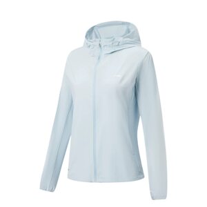 
Li Ning Women's Sun Protection Clothing 2026 Summer New Style Ice Comfort Sun Protection Sports Windbreaker Jacket AFDW454