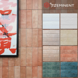 All-Ceramic Handmade Mosaic Tiles Gradient Kitchen and Bathroom Background Wall Bathroom Collage Material Decorative Wall Covering