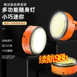 The Latest Magnetic Work Light on the Internet, Strong Light Portable Mini Light, Keychain Emergency Lighting Light, Mini Portable Light