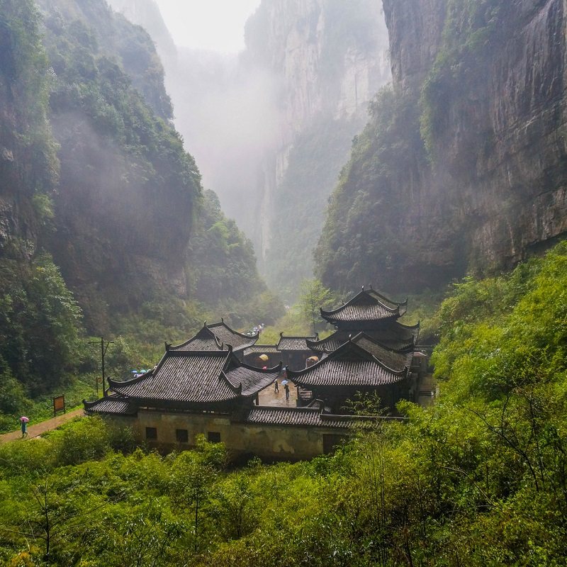 6人内重庆武隆天生三桥龙水峡地缝1日游独立小团