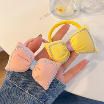 High-elastic baby hairband sweet candy color
